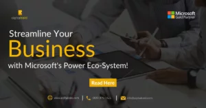 This image shows the Streamline Your Business with Microsoft's Power Eco-System! 